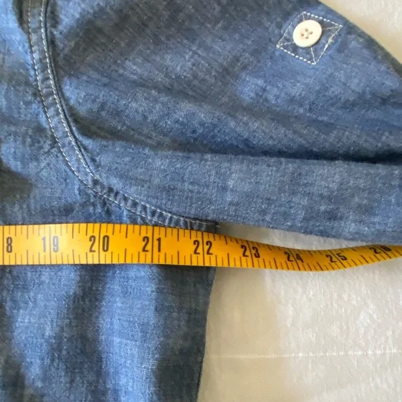 Lauren Ralph Lauren Longsleeve Cotton Denim Hooded Jacket XL - Picture 6 of 8